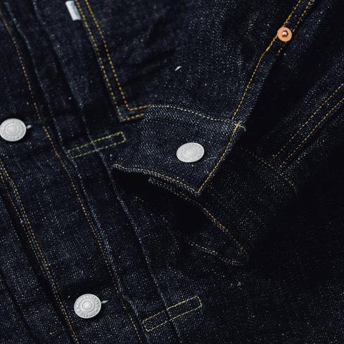 Omoto Denim 15.5oz. Slub x Nep Type 2 Selvedge Jacket - Okayama Denim