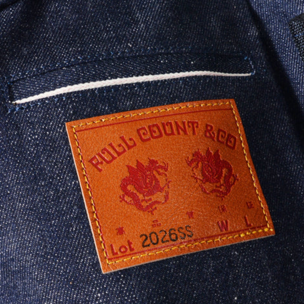 Master-piece x Fullcount "Super Smooth" Sling Bag - Okayama Denim