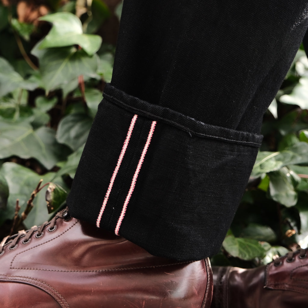 Momotaro "Classic" Black Selvedge Jeans (Regular Straight)