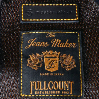 Master-piece x Fullcount "Super Smooth" Sling Bag - Okayama Denim
