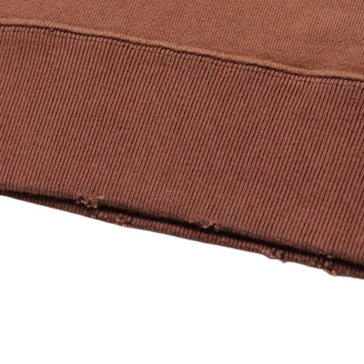 Fullcount "Fading" Loopwheel Hooded Sweatshirt (Bordeaux x Black)
