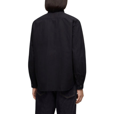 Momotaro Indigo Overdye Sashiko Shirt - Okayama Denim
