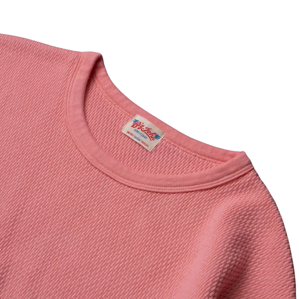Big John Heavyweight Honeycomb Thermal Tee (Pink)