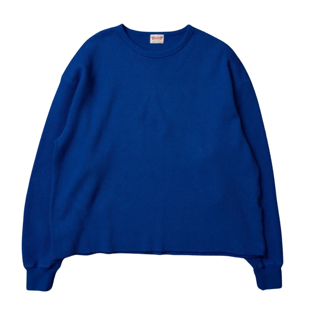 Big John Heavyweight Honeycomb Thermal Tee (Blue)