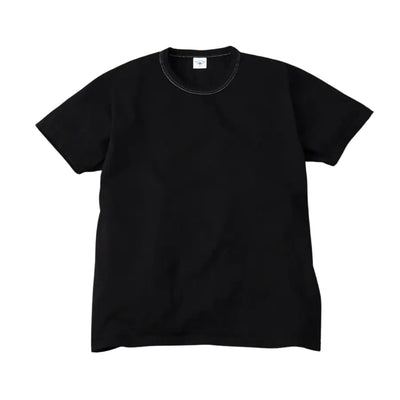 The Flat Head Loopwheel Tee (Black)