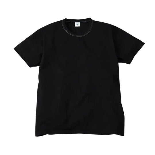 The Flat Head Loopwheel Tee (Black)