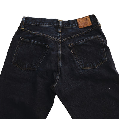 Omoto Denim 0815BCH 13.5oz. Sumi Overdyed Selvedge Jeans (Loose Straight)