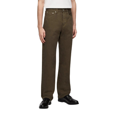 Momotaro Moss Dyed Selvedge Jeans (Regular Straight) - Okayama Denim