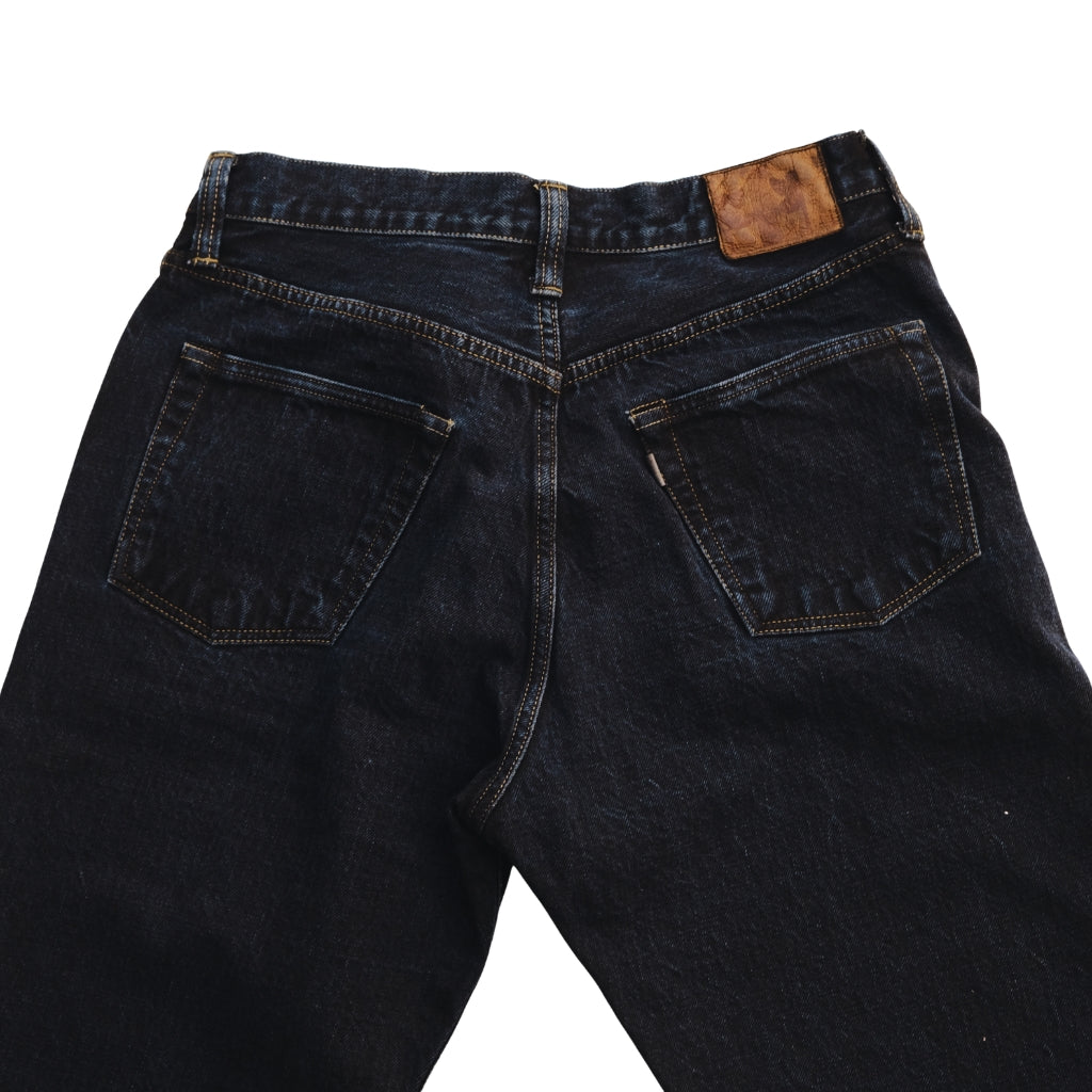 Omoto Denim 0615BCH 13.5oz. Sumi Overdyed Selvedge Jeans (Regular Straight)