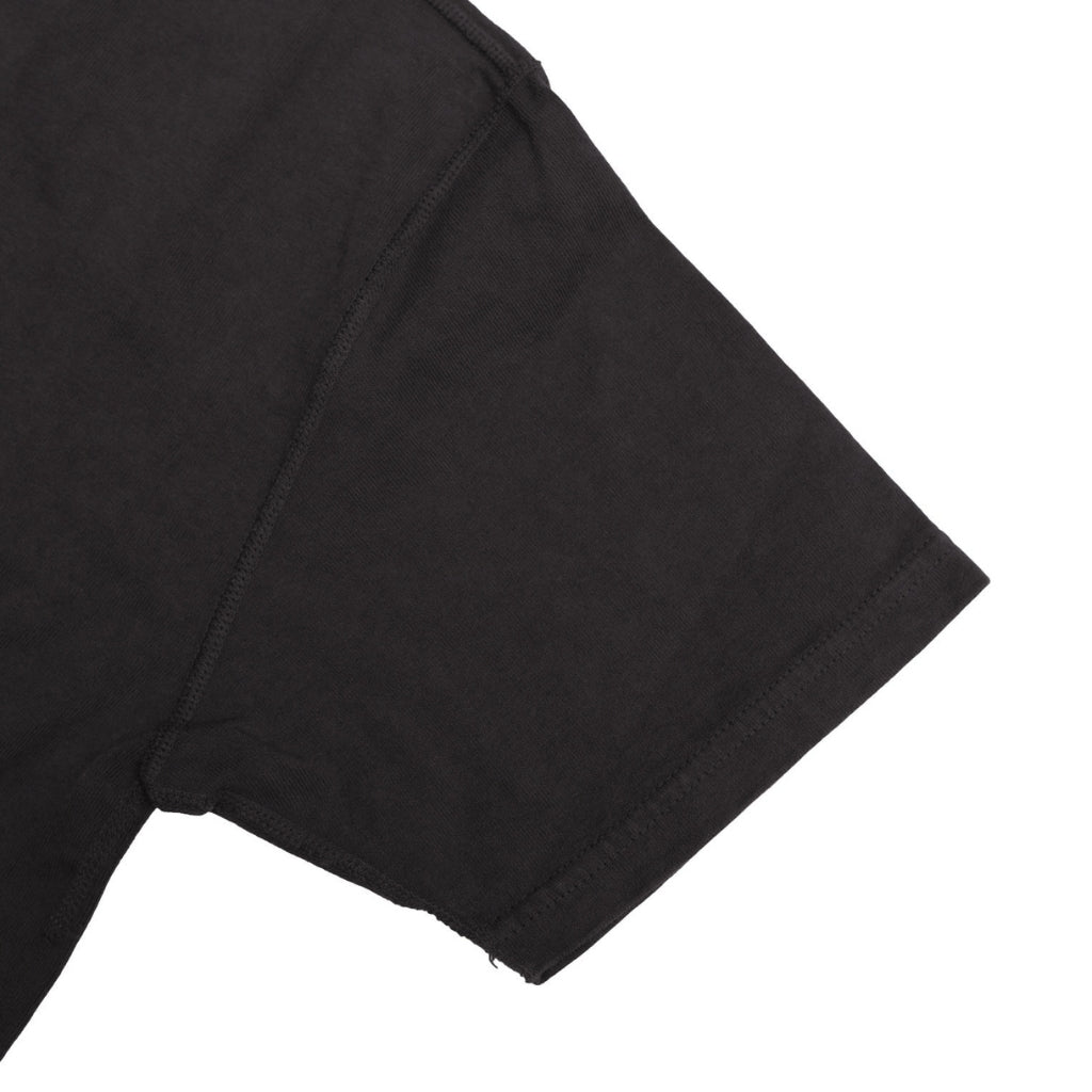 Studio D'Artisan 8213 Loopwheel Henley (Charcoal Black)
