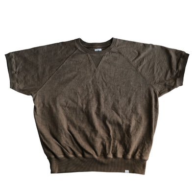 Omoto Denim Heavy Gauge Nep Tee (Olive)