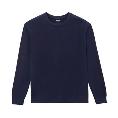 Momotaro 6.6oz. Indigo Dyed L/S Tee - Okayama Denim