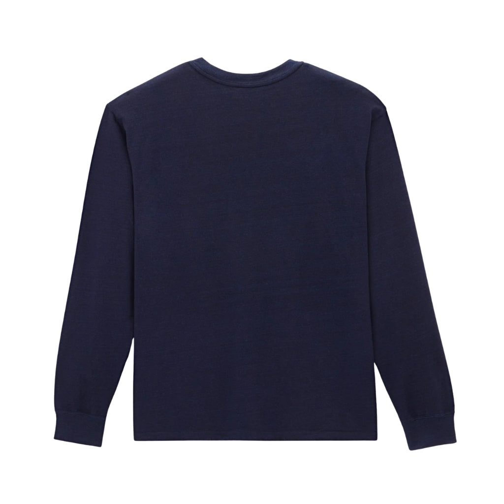 Momotaro 6.6oz. Indigo Dyed L/S Tee - Okayama Denim