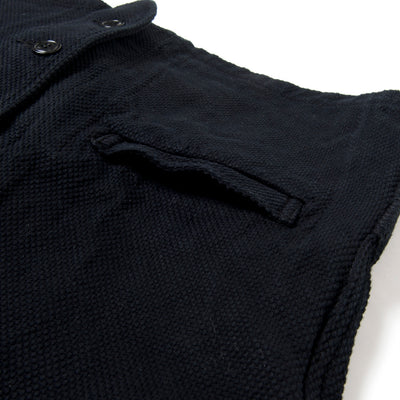 [Pre-Order] Studio D'Artisan "Kurozome" Selvedge Sashiko Vest
