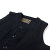[Pre-Order] Studio D'Artisan "Kurozome" Selvedge Sashiko Vest