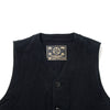 [Pre-Order] Studio D'Artisan "Kurozome" Selvedge Sashiko Vest