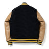 Studio D'Artisan 4580 Wool/Horsehide Leather Stadium Jacket