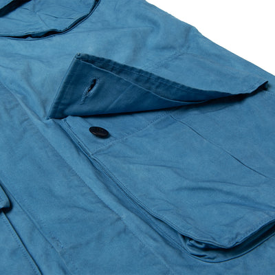 Studio D'Artisan "Awa-Ai" Natural Indigo Fatigue Jacket