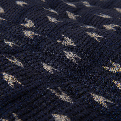 Studio D'Artisan Indigo "Arrow Kasuri" Sashiko Vest
