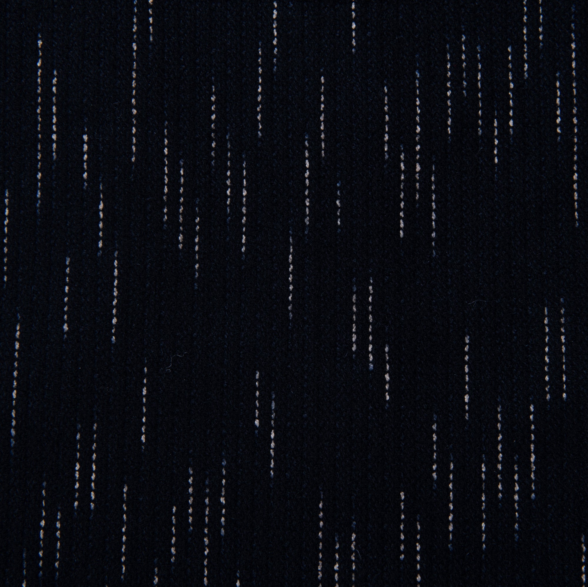 Studio D'Artisan Black Kasuri Dyed Beach Cloth Vest