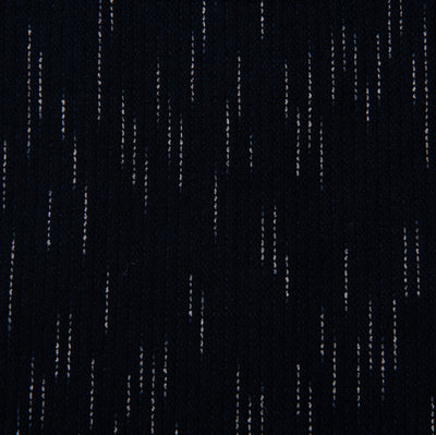 Studio D'Artisan Black Kasuri Dyed Beach Cloth Vest