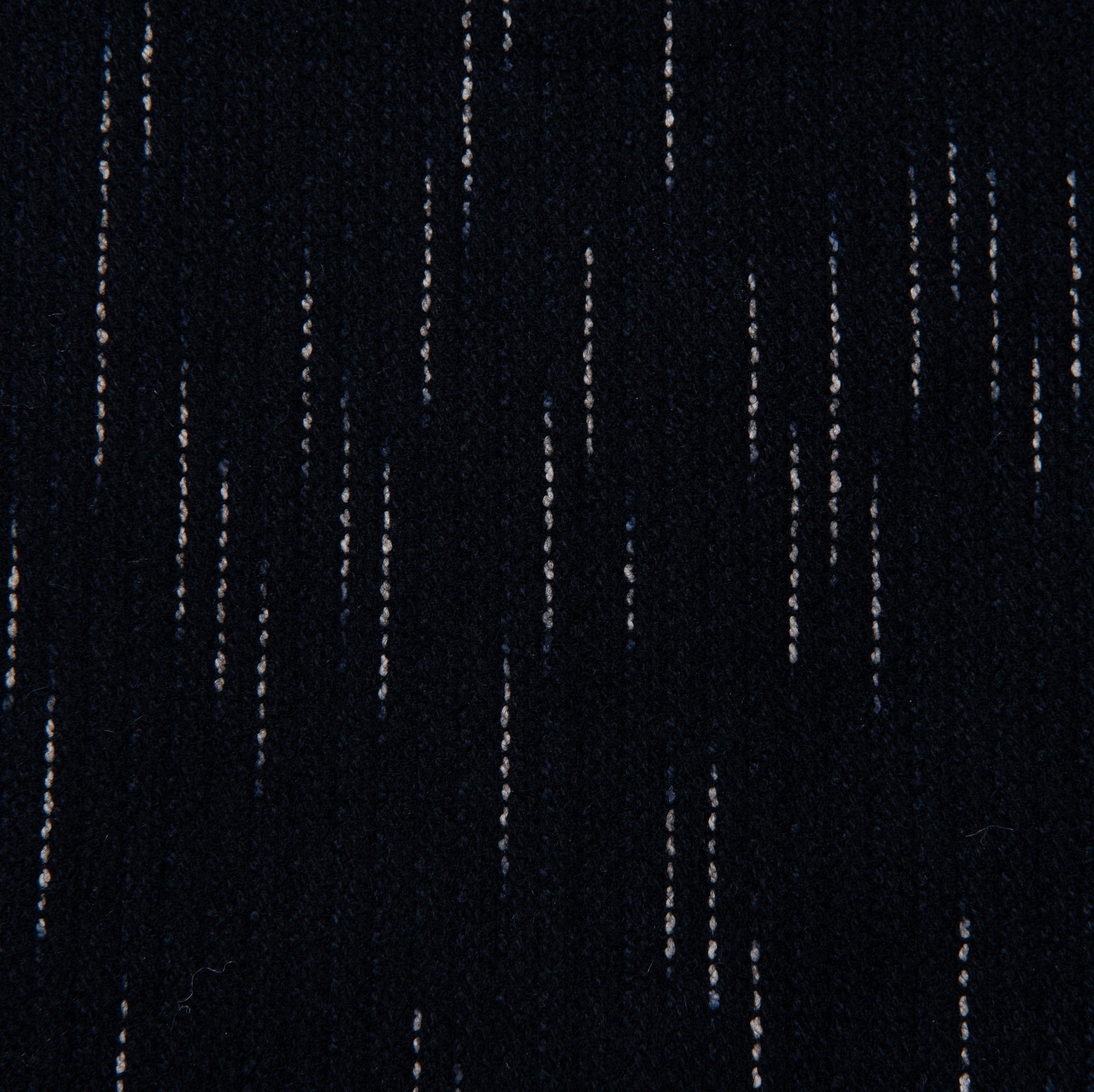 Studio D'Artisan Black Kasuri Dyed Beach Cloth Vest