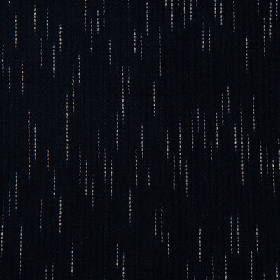 Studio D'Artisan Black Kasuri Dyed Beach Cloth Vest