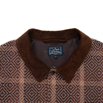 Studio D'Artisan "Kakishibu Noragi Sashiko" Coach Jacket