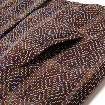 Studio D'Artisan "Kakishibu Noragi Sashiko" Coach Jacket