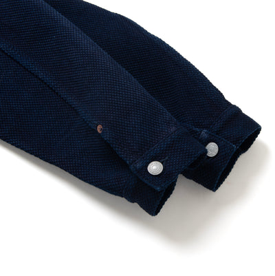 Studio D'Artisan "Kasezome" Indigo Sashiko Type 2 Selvedge Jacket - Okayama Denim