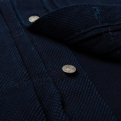 Studio D'Artisan "Kasezome" Indigo Sashiko Type 2 Selvedge Jacket - Okayama Denim