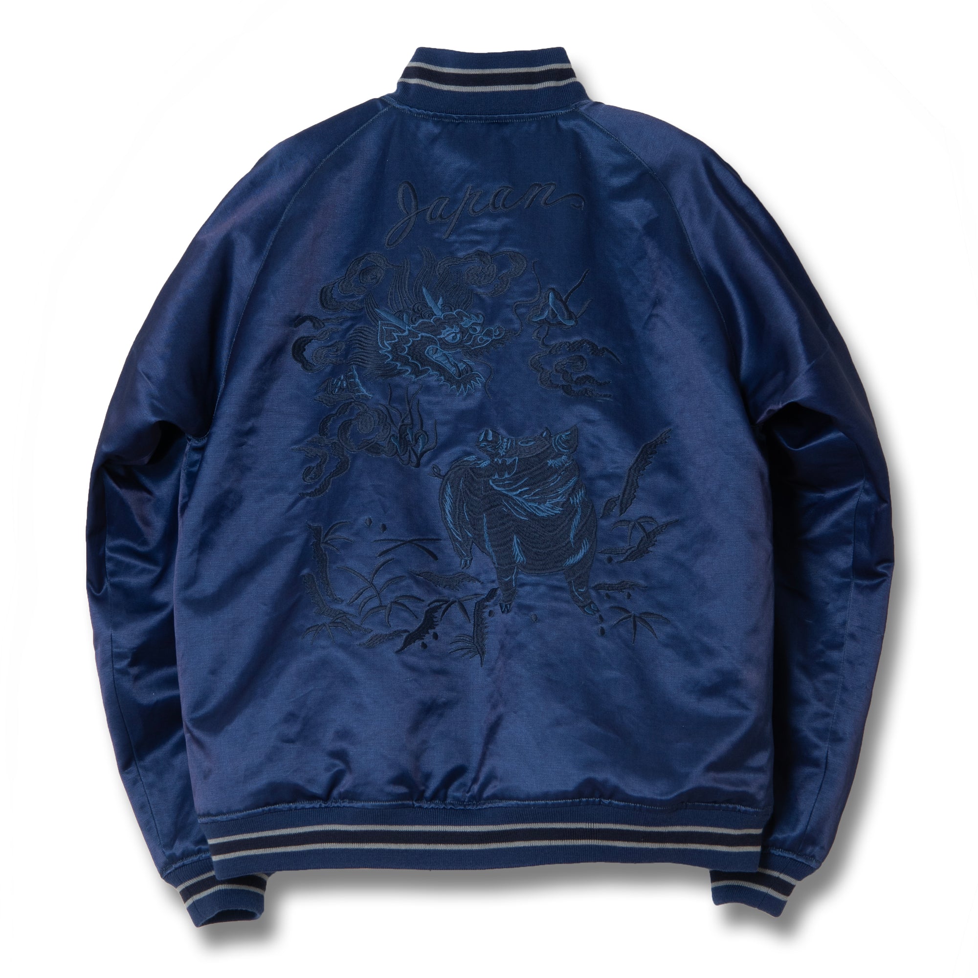 Studio D'Artisan Indigo Dyed Sukajan Jacket