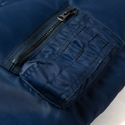 Studio D'Artisan Indigo MA-1 Flight Jacket