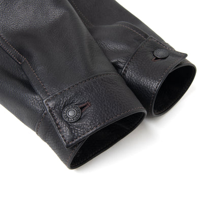 Studio D'Artisan Steer Oil Type II Leather Jacket - Okayama Denim