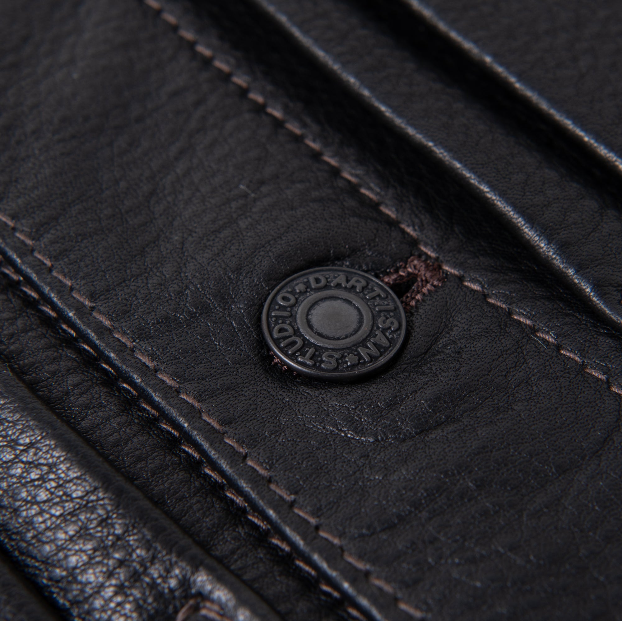 Studio D'Artisan Steer Oil Type II Leather Jacket - Okayama Denim