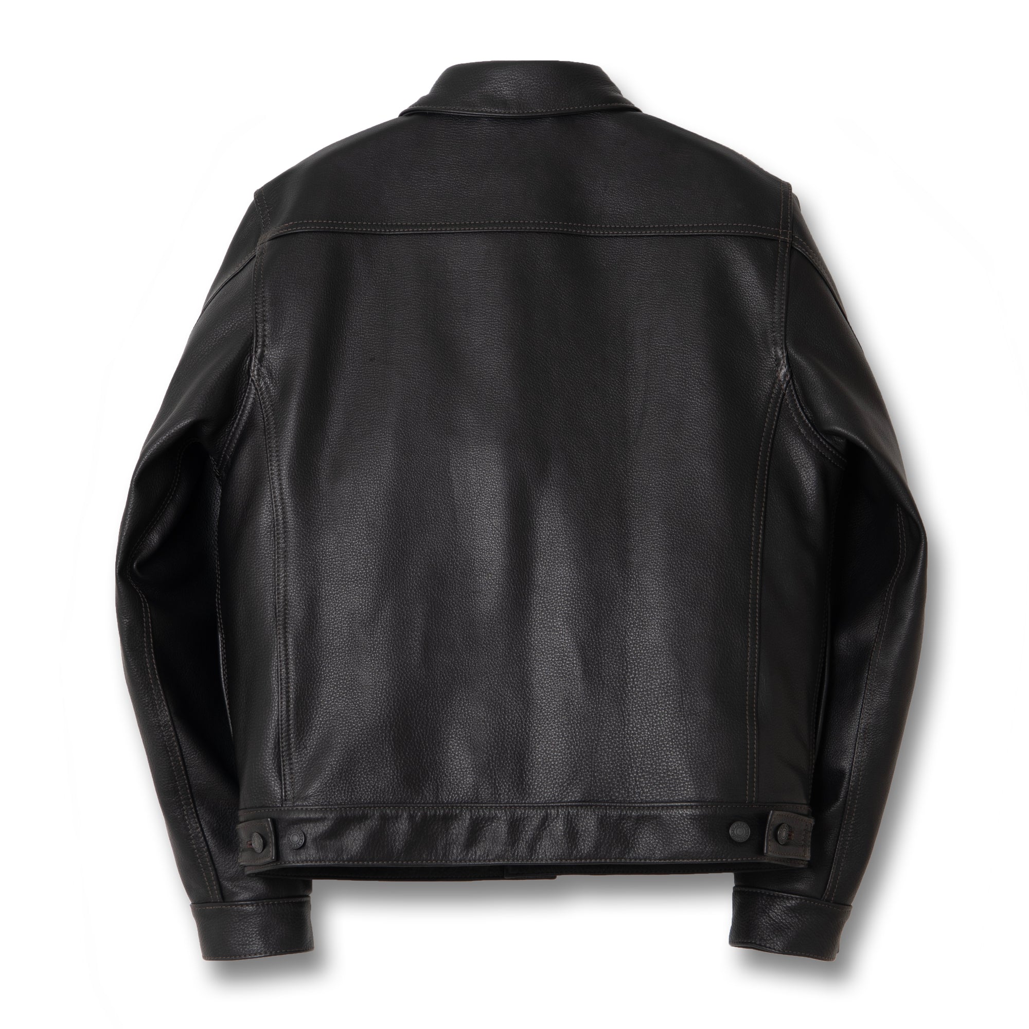 Studio D'Artisan Steer Oil Type II Leather Jacket - Okayama Denim