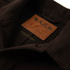 [Pre-Order] Studio D'Artisan "Amami Dorozome" Sashiko Coverall (Dark Brown)