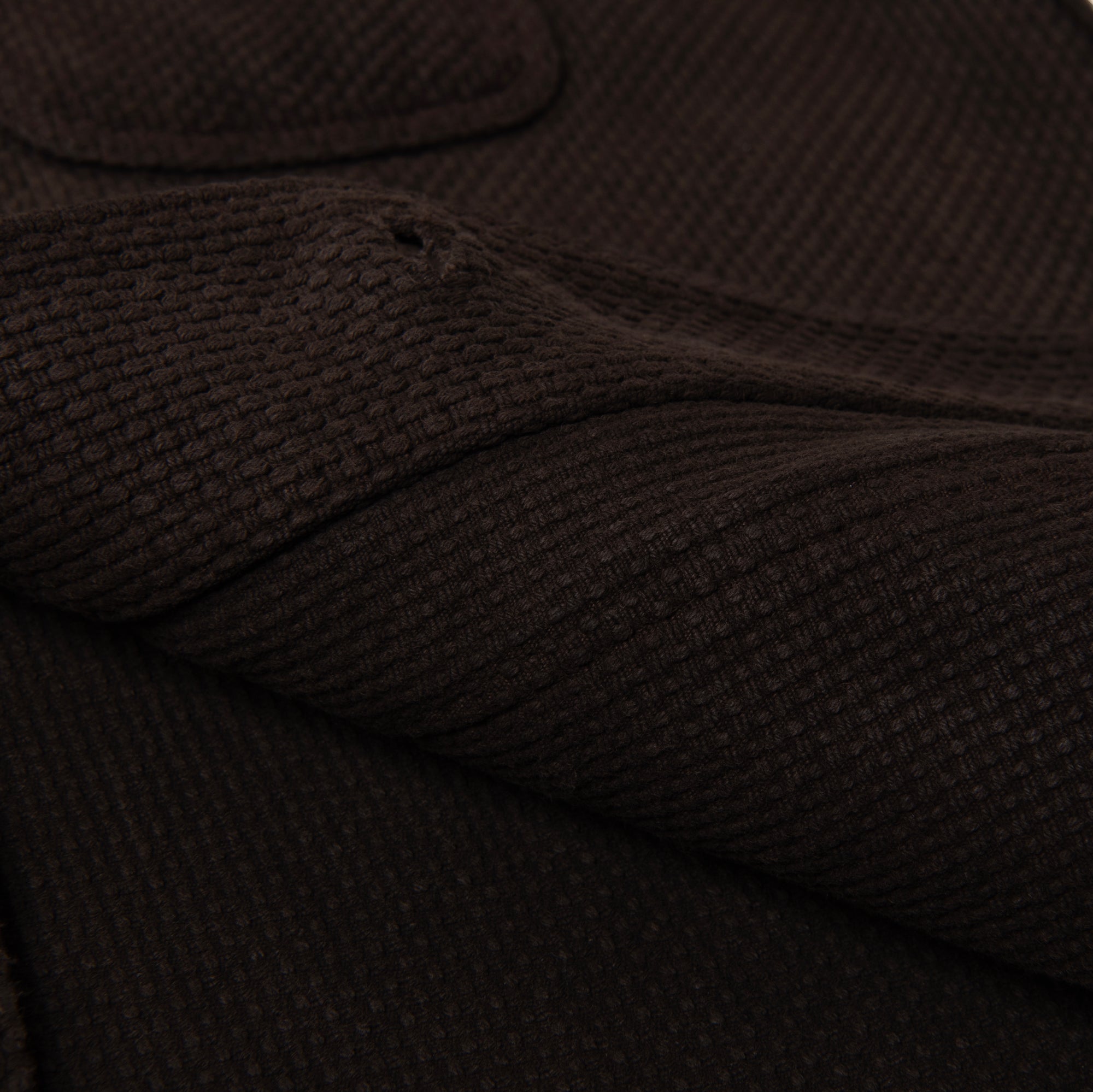 [Pre-Order] Studio D'Artisan "Amami Dorozome" Sashiko Coverall (Dark Brown) - Okayama Denim
