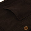 [Pre-Order] Studio D'Artisan "Amami Dorozome" Sashiko Coverall (Dark Brown)