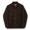[Pre-Order] Studio D'Artisan "Amami Dorozome" Sashiko Coverall (Dark Brown)