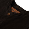 [Pre-Order] Studio D'Artisan "Amami Dorozome" Sashiko Vest (Dark Brown)