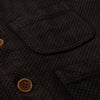 [Pre-Order] Studio D'Artisan "Amami Dorozome" Sashiko Vest (Dark Brown)