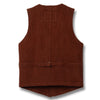 [Pre-Order] Studio D'Artisan "Amami Dorozome" Sashiko Vest (Brown)