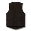 [Pre-Order] Studio D'Artisan "Amami Dorozome" Sashiko Vest (Dark Brown)