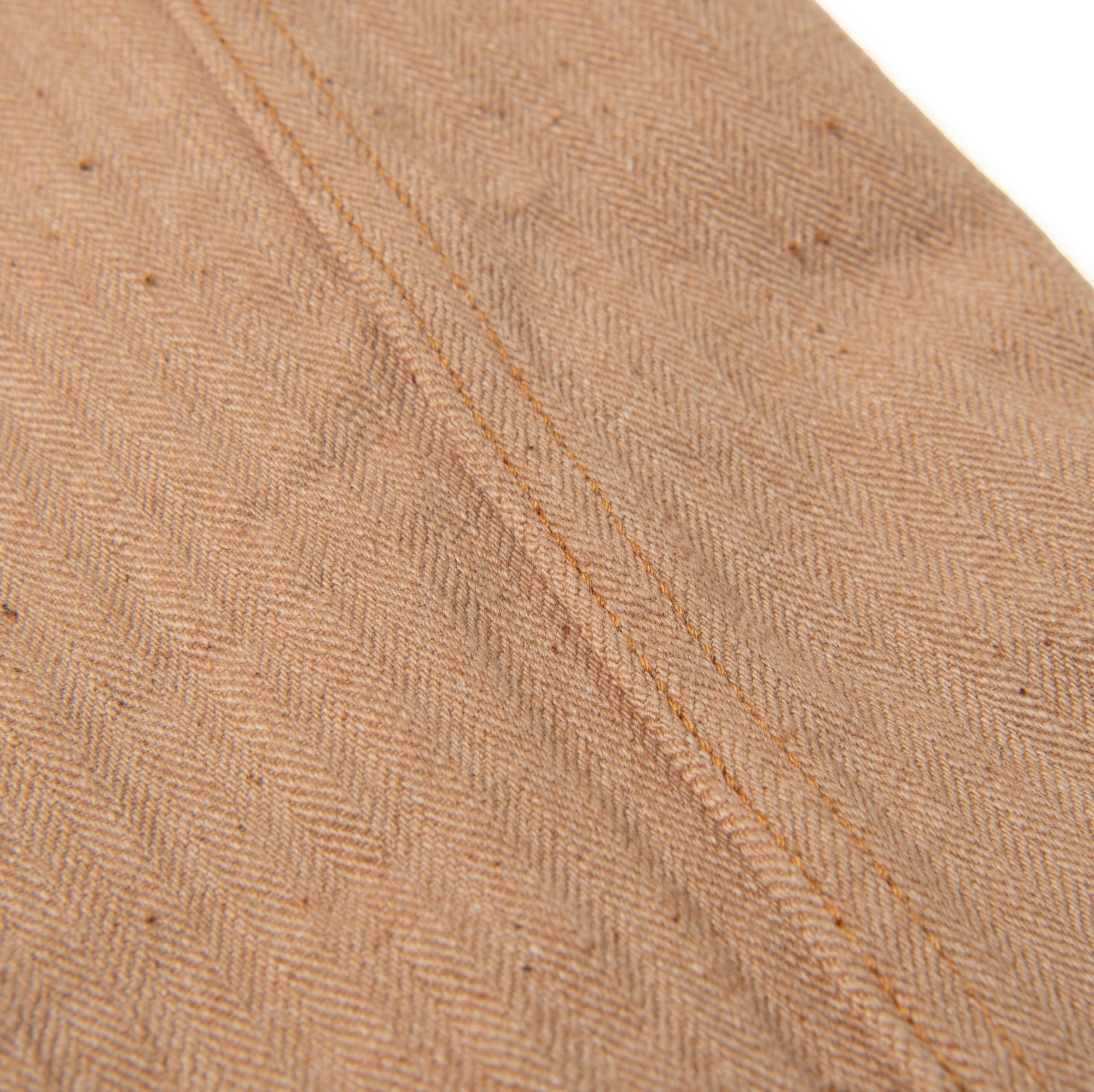 Studio D'Artisan "Fox Cotton" Herringbone Coverall - Okayama Denim