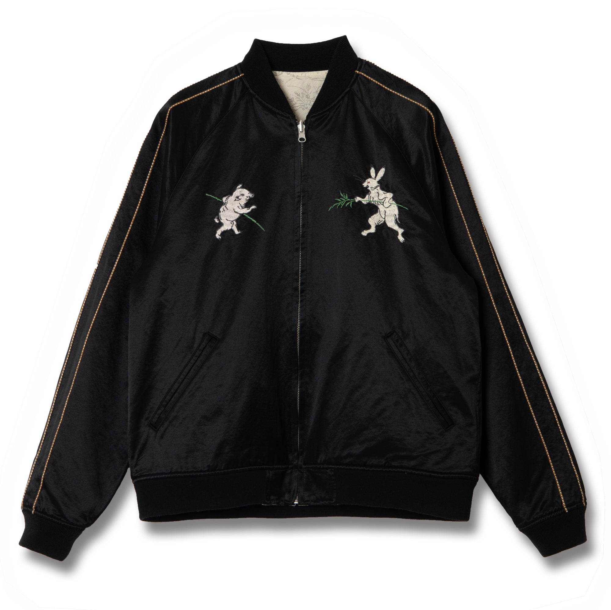 [Pre-Order] Studio D’Artisan “Choju-Giga” Sukajan Jacket - Okayama Denim