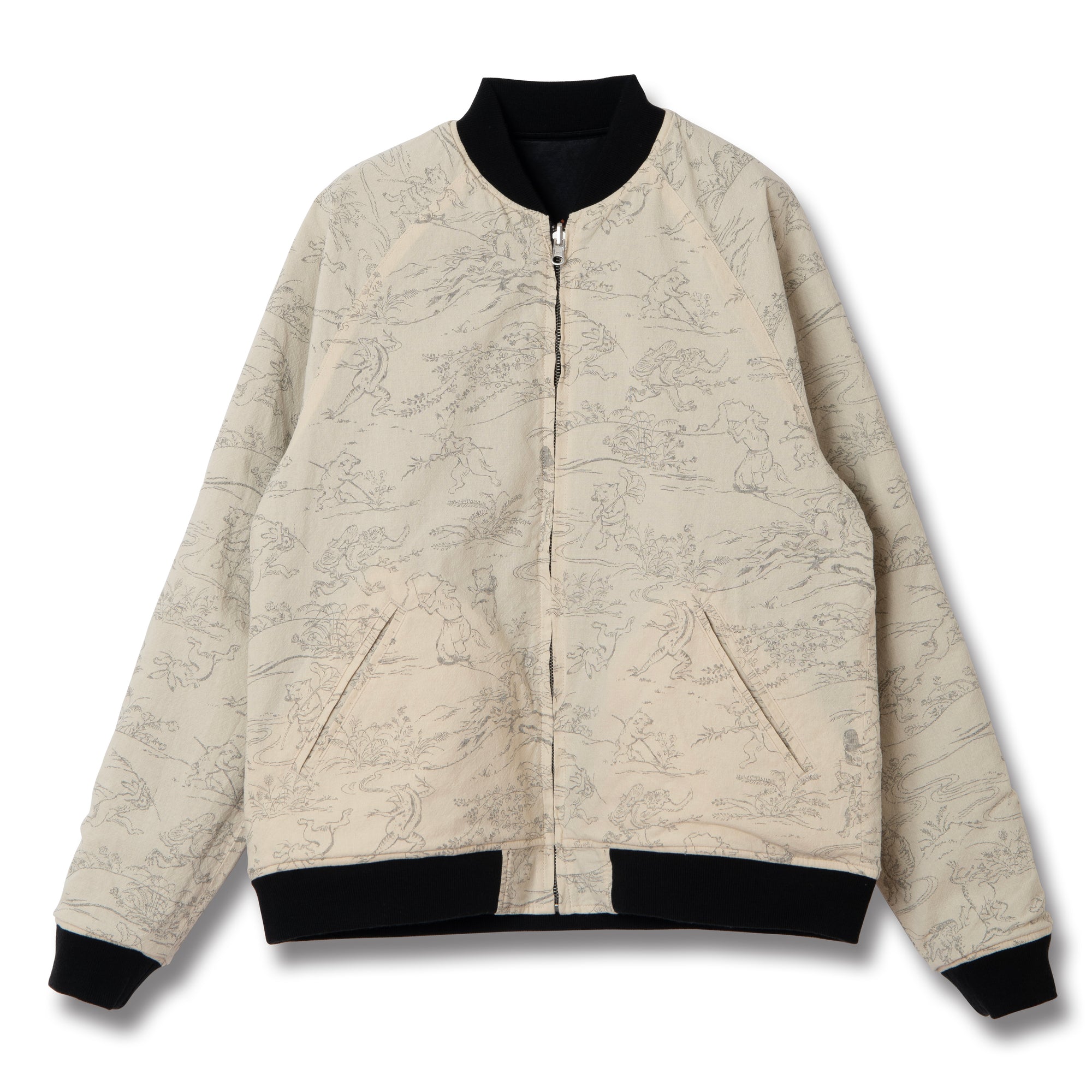 [Pre-Order] Studio D’Artisan “Choju-Giga” Sukajan Jacket - Okayama Denim