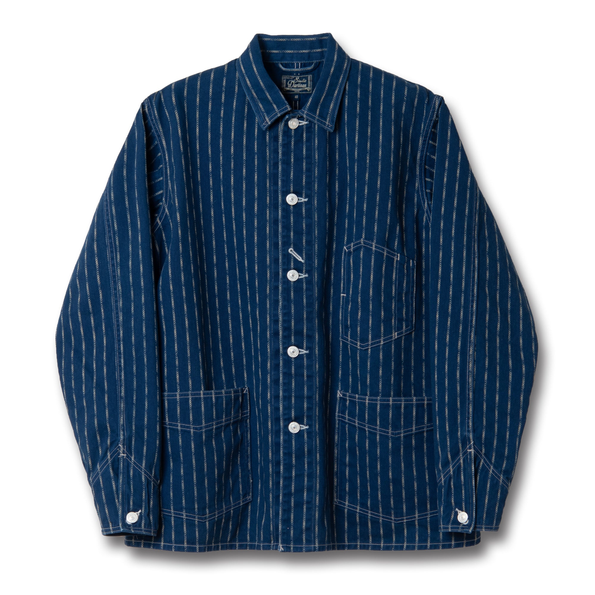 Studio D'Artisan Indigo "Ring Wabash" Coverall