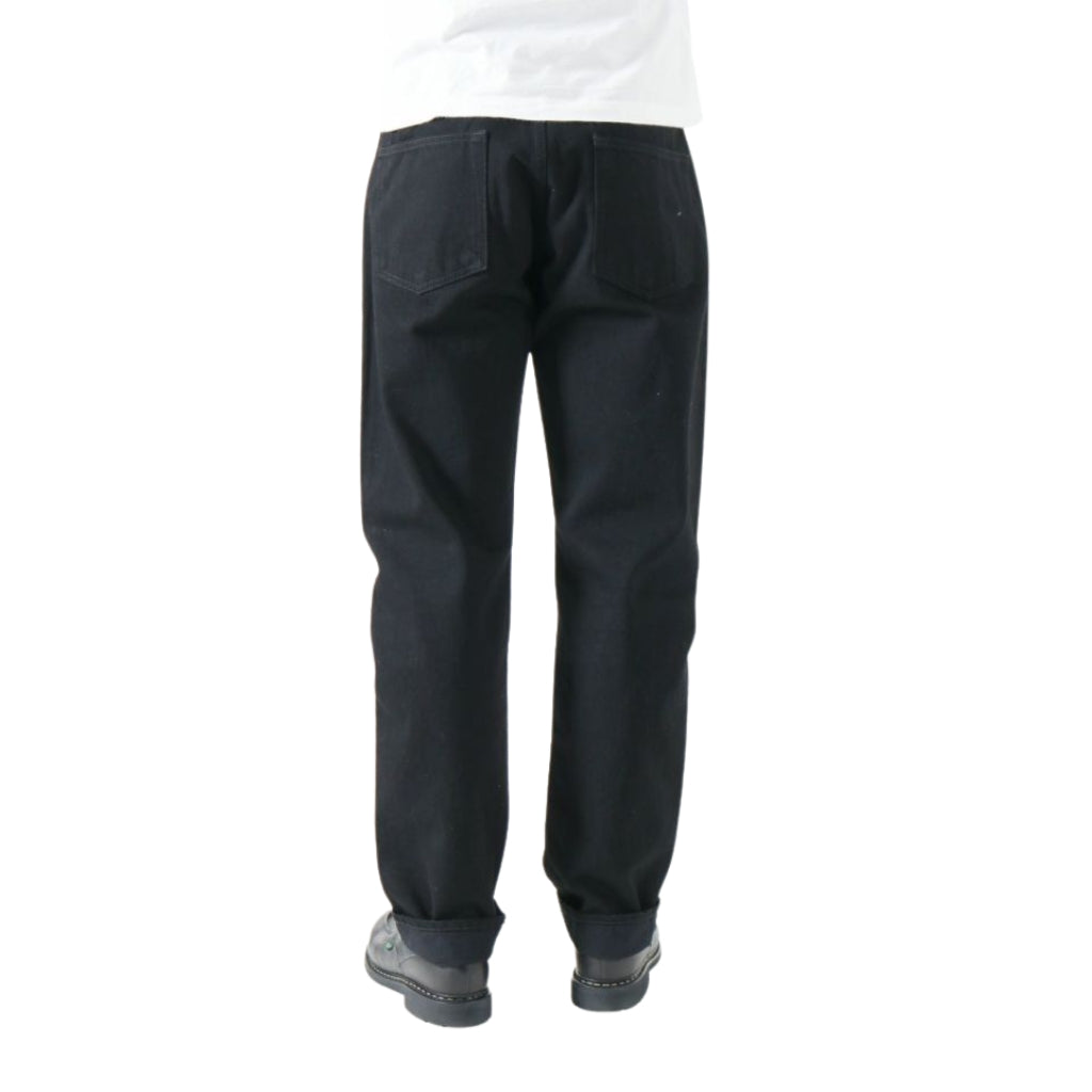 Japan Blue J414 'Circle' Black Selvedge Jeans (Regular Straight)