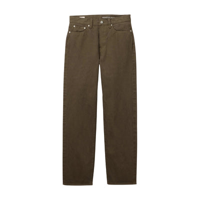 Momotaro Moss Dyed Selvedge Jeans (Regular Straight) - Okayama Denim